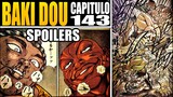 BAKI DOU 143 SPOILERS - LA TECNICA DE OLIVA BISCUIT FALLA