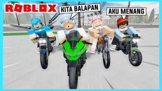 Aku Dan Adiku Menjadi Pembalap Motor Tercepat Di Roblox Brookhaven ft @Shasyaalala