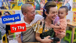 Chồng cũ Ty Thy ghé thăm vợ con, gia đình hạnh phúc - Ẩm thực Cha Rồng gỏi đu đủ