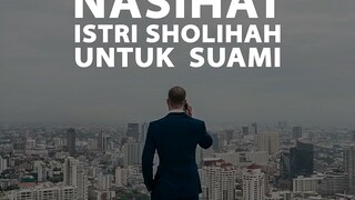 nasihat istri shoolihah untuk suami