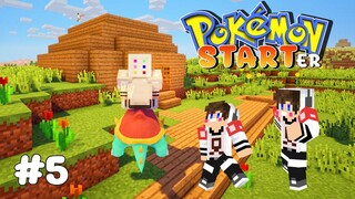 MineCraft Starter Pokemon - บ้านหลังแรกก็สวยขนาดนี้แล้วงึ