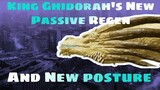 King Ghidorah's New posture and He's New Passive Health Regen - Roblox Project Kaiju