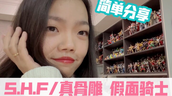 行行好吧，只是个玩塑料小人的～万代S.H.F&真骨雕 假面骑士个人收藏篇