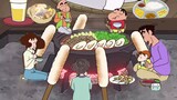 Crayon Shin-chan [Eat Oden, Grilled Rice Sticks, Drink Ice-Cold Beer and Eat BBQ] [Guangzhi Goes to 