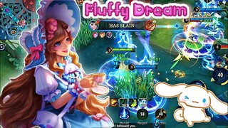 Floryn Sanrio skin Gameplay🌸Fluffy Dream☁️ Japanese voice😍