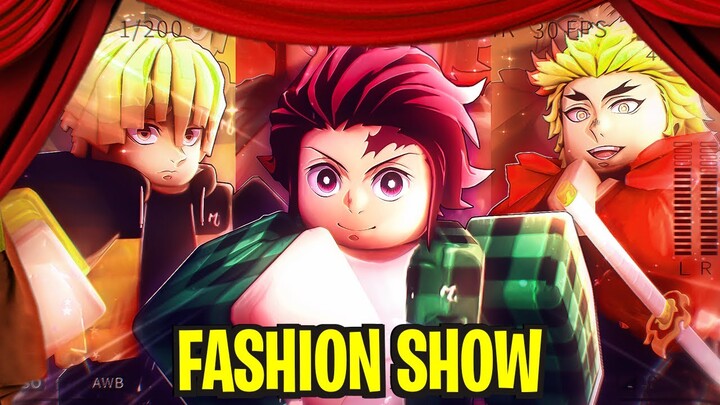 The ULTIMATE Project Slayers Fashion Show!! (Roblox)