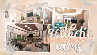 3 Aesthetic Living Room Ideas | BLOXBURG