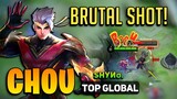 Chou Aggressive Gameplay Best Build 2022 [ Former Top 1 Global Chou ] By Sнуиσ. - Mobile Legends