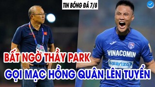 BẤT NGỜ THẦY PARK GỌI MẠC HỒNG QUÂN LÊN TUYỂN. TRUNG QUỐC GỌI CỰU SAO MU TRONG ĐẤU TUYỂN VIỆT NAM