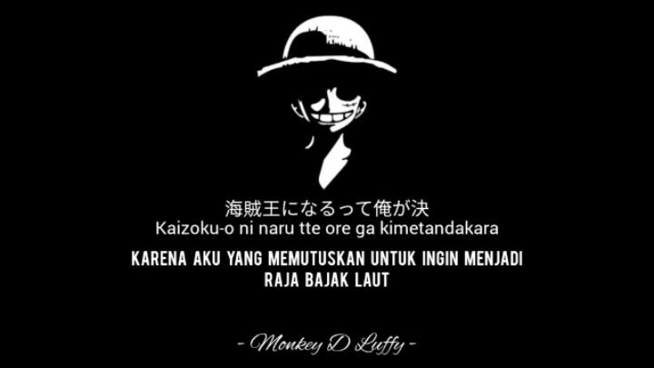 Suara dari Luffy | bukan suara dari Dilan ya 😅