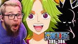 LOOK WHO IT IS! | One Piece Ep 385-386 REACTION