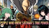 All 13 One Punch Man Characters Who Know Saitama's True Power