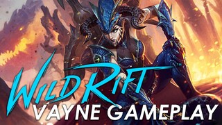 Dragon Slayer Vayne | Wild Rift Gameplay