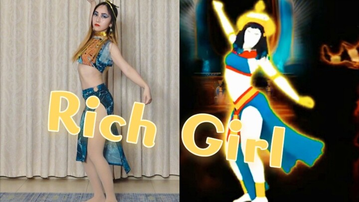 "Just Dance" Rich Girl - Cleopatra's dance!