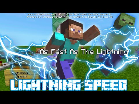 How to Achieve Lightning Speed Power in Minecraft using Command Block -  Bilibili