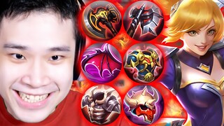 Build Fanny Pakai Semua Item Merah - Mobile Legends