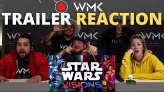 STAR WARS: VISIONS TRAILER REACTION VIDEO - WMK Reacts