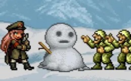 metal slug snowman animation