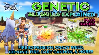 GENETIC SKILLS DEMO + EXPLANATION | Ragnarok Mobile Eternal Love