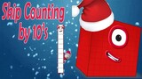Skip Counting by 10's to 1000 - Christmas Edition - Numberblocks Fan-made