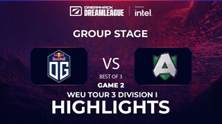 Game 2: OG vs Alliance | DPC WEU 2022 Tour 3: Division I