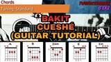 Cueshé - Bakit (Guitar Tutorial)