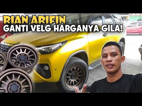 Mobil Rian Arifin Ganti Velg Dan Harganya Gila!