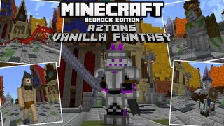 โลกแห่งอัศวินและสัตว์ในตำนาน [Minecraft Add-on Azton's Fantasy]