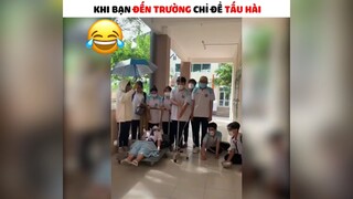 Khi bạn đến trường là để tấu hài#haihuoc#hài#tt