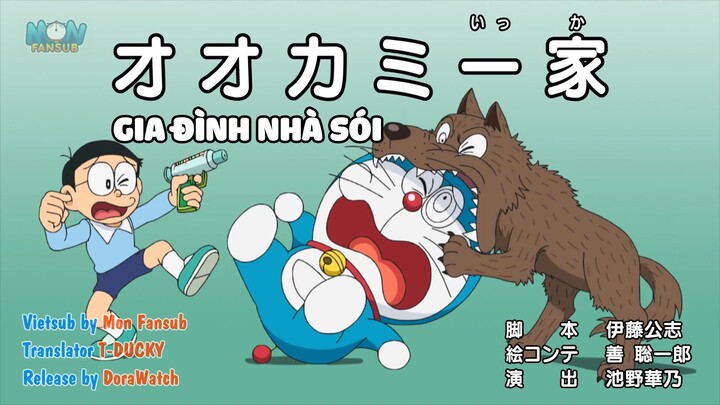 Doraemon - Tập 844: Gia đình nhà sói - Trứng nhân vật hư cấu