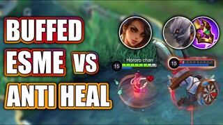 BUFFED ESMERALDA IS BACK TO META? | ANTI HEAL TEST