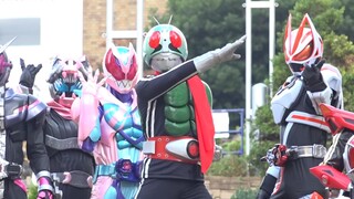 Koleksi Kamen Rider dari segala usia