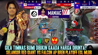 STRESS TIMNAS BUMI DI EJAM-EJAM GINI ! GAME 2 SELANGOR RED GIANT VS AP BREN PLAYOFF ESL MLBB 2024