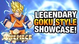 [AOPG] How To Get Goku Style/Super Saiyan and Full Showcase! A One Piece Game | Roblox