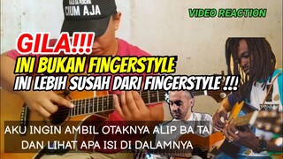 GILA ‼️ INI LEBIH SUSAH DARI FINGERSTYLE || ALIP BA TA REACTION