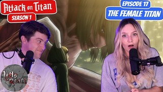 FEMALE TITAN IS HERE!! | Attack on Titan Reaction | Chapter 17 "Female Titan"