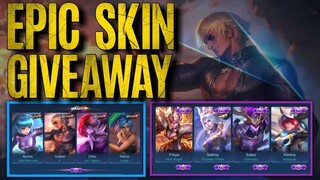 EPIC SKIN RAFFLE DRAW | CONGRATULATIONS TO THE WINNER