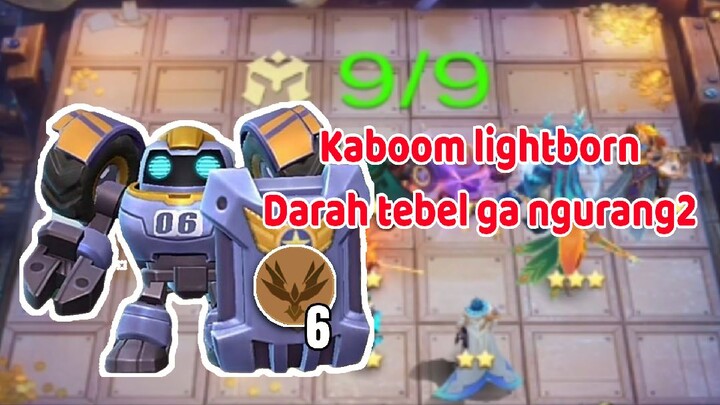 kaboom lightborn - mobile legends magic chess