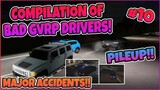 Compilation Of GVRP BAD DRIVERS #10 || Greenville ROBLOX