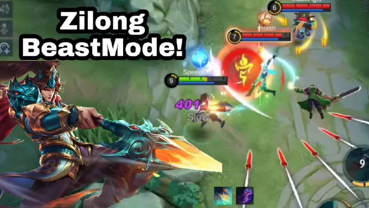 Zilong ng Pinas Beast Mode! Mobile Legends Bang Bang Truepa Gaming!
