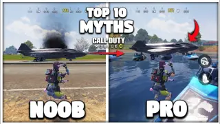 TOP 10 MYTHBUSTERS IN COD MOBILE | CODM Tips & Tricks | PART 31