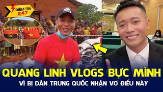 Quang Linh Vlogs và Team Ẩm Thực Châu Phi bị Trung Quốc nhận vơ khi làm từ thiện | Điểm Tin 247