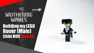 LEGO Wuthering Waves Rover (Male) Chibi MOC Tutorial | Somchai Ud