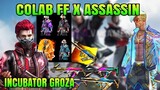 FREE FIRE! BOCORAN INCUBATOR GROZA, GOLD ROYALE TERBARU, DIAMOND ROYALE, EVENT GRATIS, FF X ASSASSIN