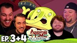 Adventure Time Episode 3 & 4 Group REACTION | Prisoners of Love / Tree Trunks!