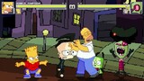 AN Mugen Request #2030: Homer Simpson & Bart Simpson VS Zim & Dib