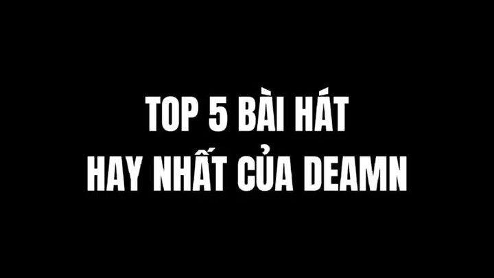 top 5 bài hát hay nhất