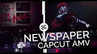 Newspaper Transition ( For Flow Style ) || CapCut Tutorial