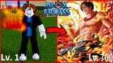 NOOB TO PRO USING REWORKED FLAME FRUIT V1 IN ROBLOX BLOX FRUITS