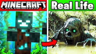 Minecraft Mobs in REAL LIFE!